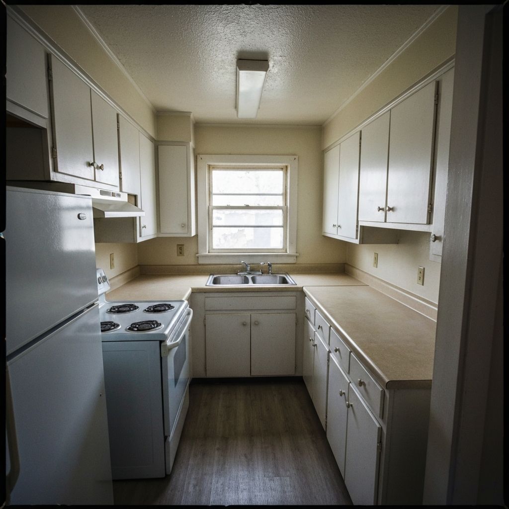 Kitchen before remodel